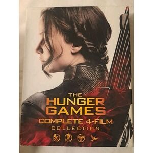 The Hunger Games Complete 4-Film Collection Blu-ray + DVD 6-Disc Set